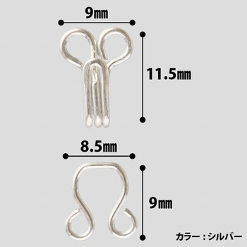 スプリングホック〈黒〉 Clover(クロバー)