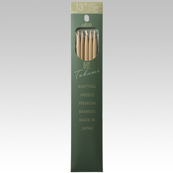 「匠」5本針 20cm Clover(クロバー)