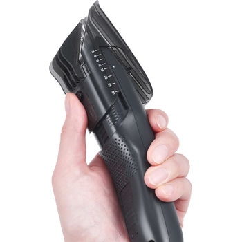 バリカン ヘアカッター コードレス 1アタッチメント 【ショートコーム】 刈り高さ(1~30mm) 防水性能(IPX7) 水洗いOK 国内・海外両用 抗菌 ダークグレー テスコム