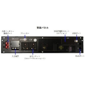 ラックマウント型オンラインUPS bitstrong