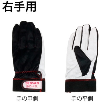 電工プロソフトグローブ(右手用) DENSAN(デンサン/ジェフコム)