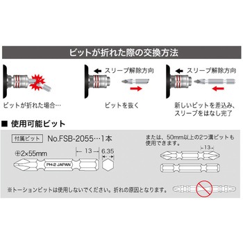ビット交換式キーレスチャック DENSAN(デンサン/ジェフコム)