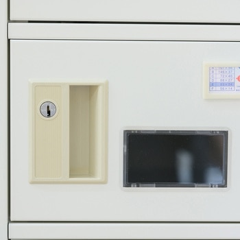 N-forme 貴重品ロッカーシリンダー錠窓付 仁張工作所
