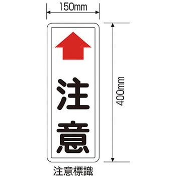 カーブミラー用注意標識 日本緑十字社