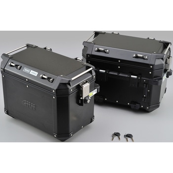 GIVI TREKKER OUTBACK OBK48B (ブラックライン) PACK2  アルミモノキーサイドケース(サユウセット) GIVI(ジビ)