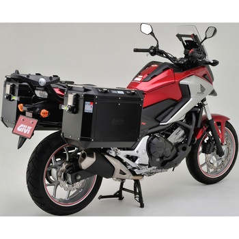 GIVI TREKKER OUTBACK OBK48B (ブラックライン) PACK2  アルミモノキーサイドケース(サユウセット) GIVI(ジビ)