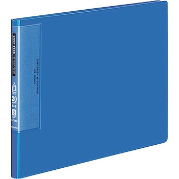 ラ-T565B クリヤーブックウェーブカット固定式A4横 コクヨ 27170727