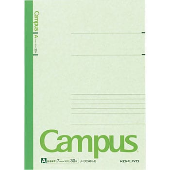 キャンパスノート(カラー表紙)6号(セミB5)A罫 コクヨ 綴じノート 