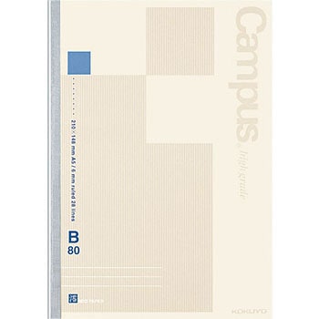 ノ Gg108b キャンパスノート ハイグレード Miopaper B罫 1冊 コクヨ 通販サイトmonotaro