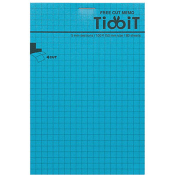 フリーカットメモチビットa6 方眼ミシン コクヨ メモ帳 通販モノタロウ メ F32b