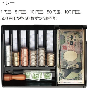 手提げ金庫ダイヤル付きA5 コクヨ
