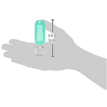 キーホルダー型名札両面表示用大PP製