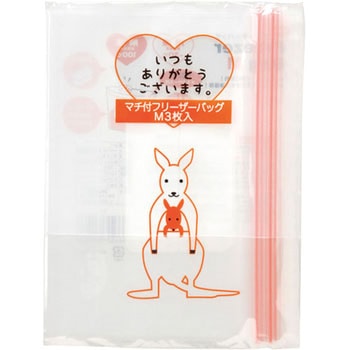 MKありがとう/フリーザーバッグM ポリエチレン メニカ