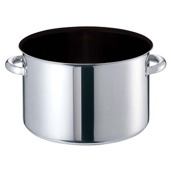 - EBM モリブデンジⅡプラス 半寸胴鍋  蓋無 ノンスティック EBM(江部松商事) 27269963