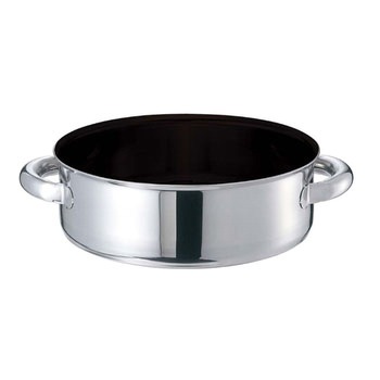 EBM モリブデンジⅡプラス 外輪鍋  蓋無 ノンスティック EBM(江部松商事)