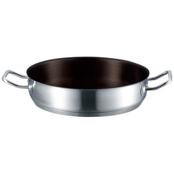 EBM 18-8 プロシェフ IH 外輪鍋  蓋無ノンスティック EBM(江部松商事)