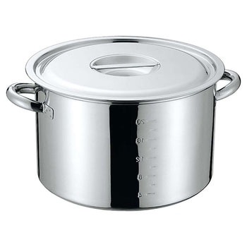 クローバー 電磁モリブデン 半寸胴鍋(目盛付) クローバー