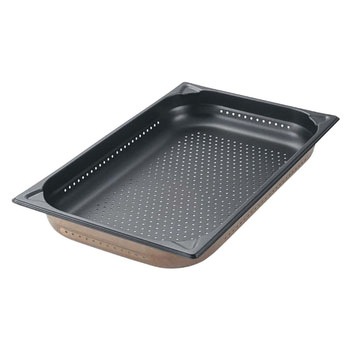 プロシェフ18-8ノンスティック 穴明ガストロノームパン - EBM(江部松商事)