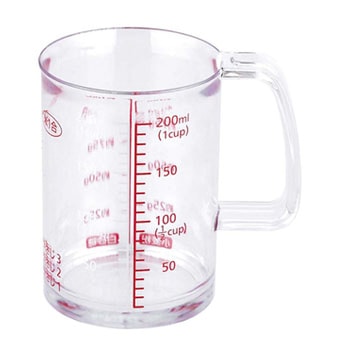 どこでも注げる耐熱計量カップ 貝印