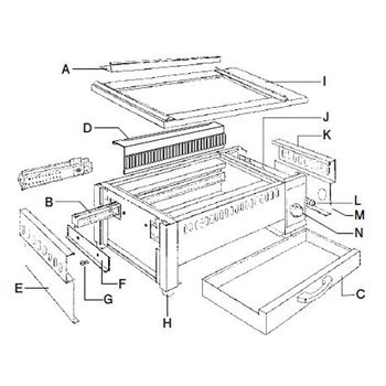 EBM 遠赤串焼器 レッドフィン EBM