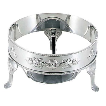 UK 18-8 ユニット 丸湯煎 Aスタンド(ランプ付) UK(三宝)