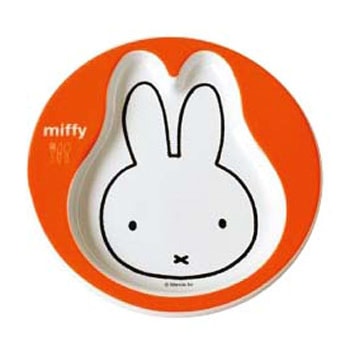 メラミン子供食器 ミッフィー Mランチ皿 関東プラスチック工業