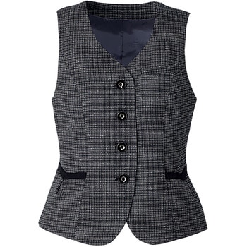 ENJOY EAV-684 TWEEDY CHECK ベスト カーシーカシマ