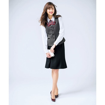 ENJOY EAV-684 TWEEDY CHECK ベスト カーシーカシマ