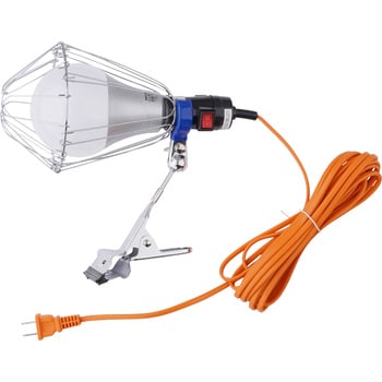 LA-2205A-LED LED電球付クリップランプ ニュールミネα WING ACE 最大500W 口金E-26 電源コード式 - 【通販モノタロウ】
