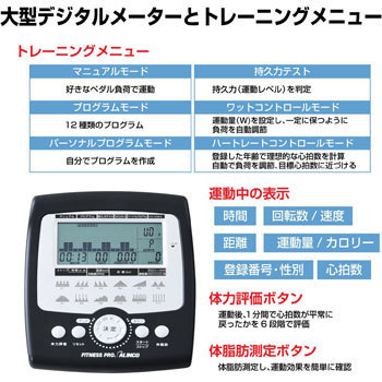 AFB6010 プログラムバイク 1台 アルインコ 【通販モノタロウ】