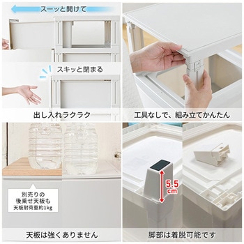 収納チェスト ルームス 5段 スリム サンカ