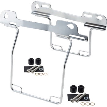 サドルバッグガード DHW 18yFLFB・FXBR メッキ KIJIMA(キジマ)