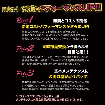 パフォーマンスリフレッシュキット Grondement(グロンドマン)