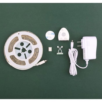 #haruru(はるる)かんたんに貼れるLEDテープ YHL-300YM 【AC電源】【人感・明暗センサー】 ユアサ(ユアサプライムス)
