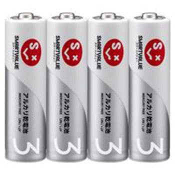 アルカリ乾電池 単3 スマートバリュー アルカリ乾電池 単3形 通販モノタロウ N123j 4p 100