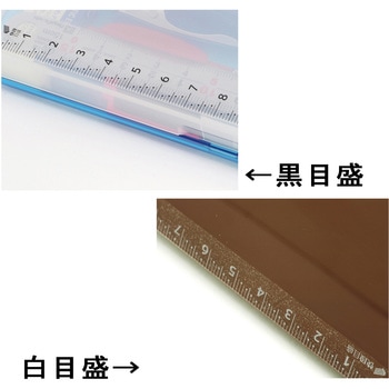 快段目盛ものさしシール 新潟精機(SK)