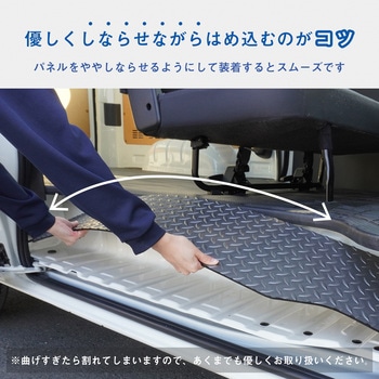 200系ハイエース DX ステップパネル プロダックス