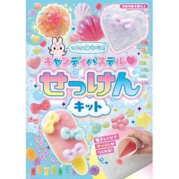 つくってあそべる! キャンディパステルせっけんキット 永岡書店