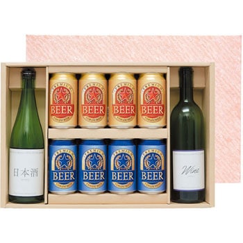 かぶせ箱 720mL×2本+350mL缶×8本 ヤマニパッケージ