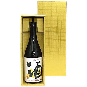 K-1144 かぶせ箱 4合瓶1本かぶせ箱(金) ヤマニパッケージ 1ケース(100