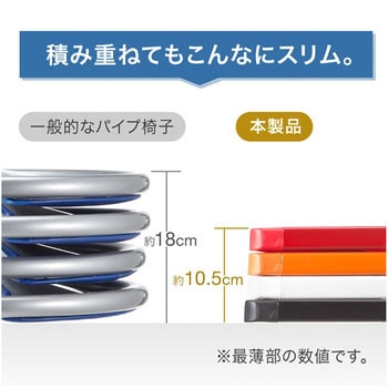 スリム折り畳みチェア サンワダイレクト