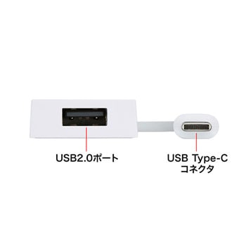 USB Type C コンボハブ サンワサプライ