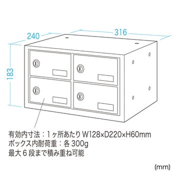 スマートフォン収納保管庫 サンワサプライ