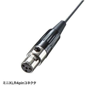 MM-SPAMP4WHS ワイヤレスヘッドマイク サンワサプライ 送信周波数