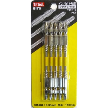 5pcs.スリムトーションビット - trad