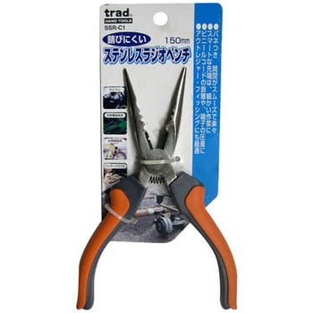ステンレスラジオペンチ trad