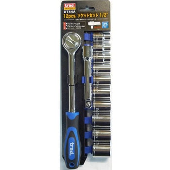 12pcs.ソケットセット1/2 trad