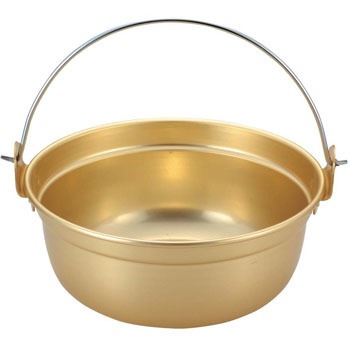 - アルマイト ツル付段付鍋 EBM(江部松商事) 27723247