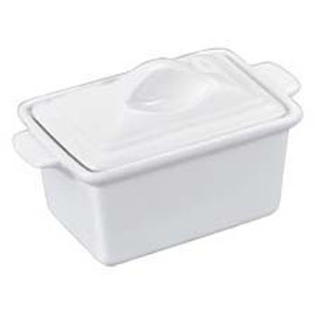 - 陶器製 ホワイトテリーヌ EBM(江部松商事) 27725968