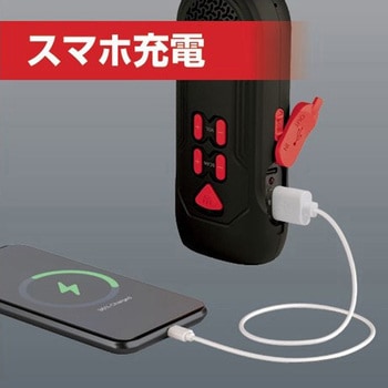 2WAY充電 多機能ラジオライト インターベース